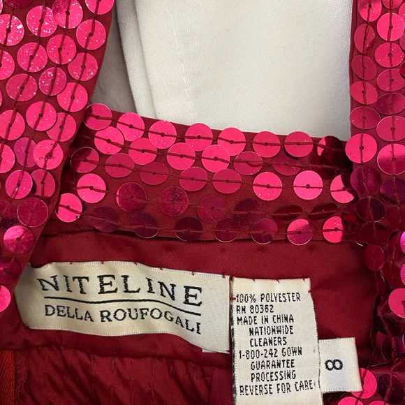 Niteline Della Roufogali Dress Size 8 - Picture 2 of 2